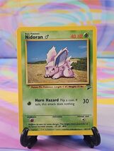 Pokemon TCG Base Set 2 Card | Nidoran M 83/130 Common - $2.38 CAD