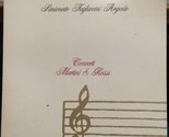 Ferruccio Tagliavini &amp; Argento Concerti Martini &amp; Rossi vinyl record [Vi... - £19.99 GBP