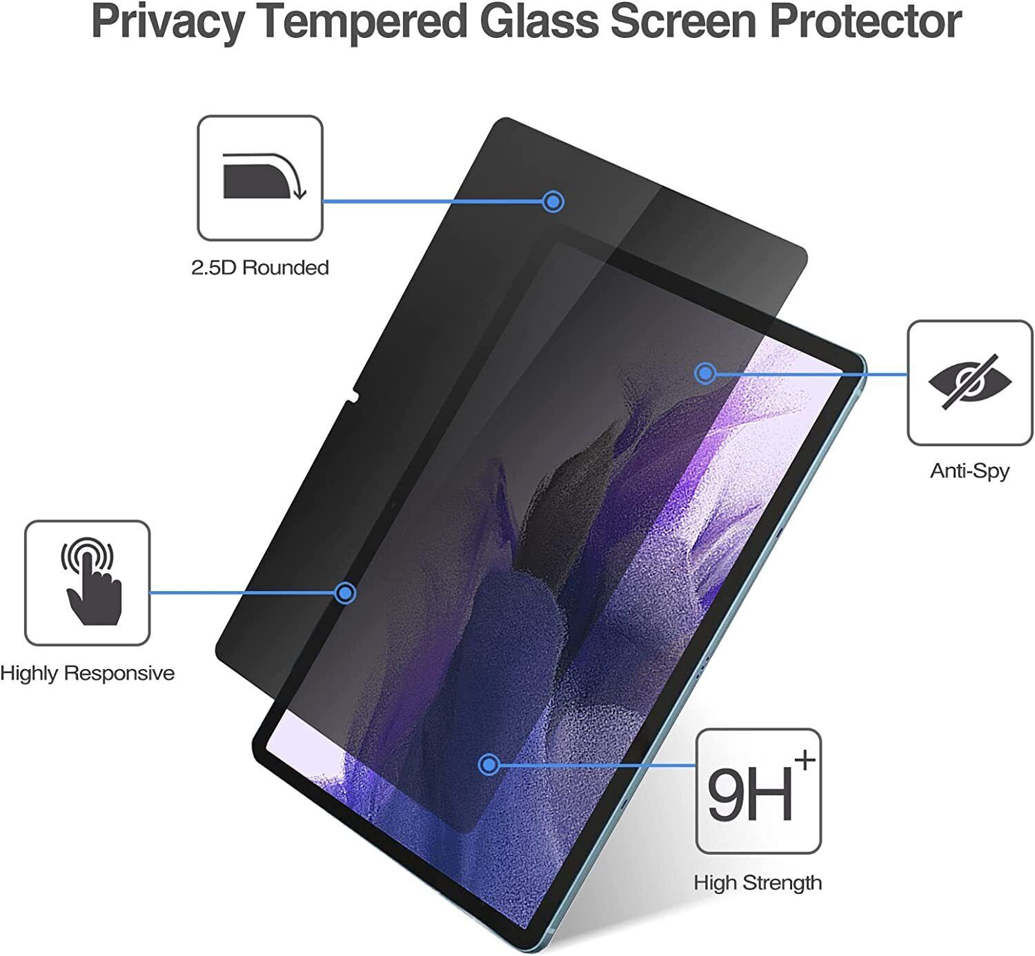 ProCase Privacy Screen Protector for Galaxy Tab S8 Plus 2022 / Tab S7 FE 2021... - $41.58