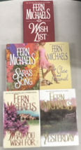 Fern Michaels Hardcover Up Close Personal Wish List Saras Song Yesterday Lot of5 - £19.70 GBP