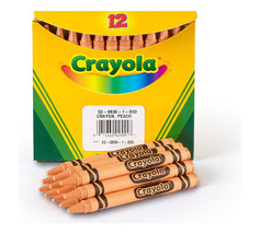 Crayola Peach Bulk Crayons 12 Count 1 Pack of 10 Piece - $1,123.89 MXN