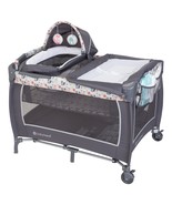 Lil Snooze Deluxe II Nursery Center Playard, Forest Party Grey - $1,943.28 MXN