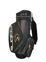 COBRA Golf 6-Way Divide Golf Cart Bag Black Single Strap  - £75.14 GBP