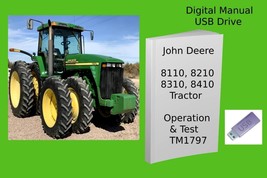 John Deere 8110 8210 8310 8410 Tractor Operation &amp; Test Manual See Descr... - $23.74