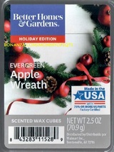 Evergreen Apple Wreath Better Homes and Gardens Scented Wax Cubes Tarts Melts - $3.75