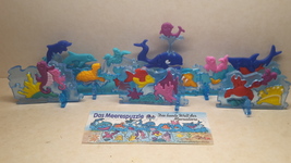Kinder - 1993 Das Meerespuzzle - complete set + paper 634905 - surprise eggs - $11.00