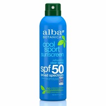 Alba Botanica Fragrance Free SPF 50 Sunscreen Spray 5 Fl Oz - £18.41 GBP