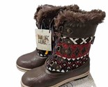 MukLuk Snow Boots Womens Size 8 Thinsulate Insulation Aztec Western NWT - £62.72 GBP
