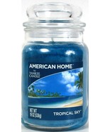 1 American Home By Yankee Candle 19 Oz tropical sky 1 Wick Glass Jar Candle - $27.99