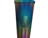 2020 Oil Dazzling Diamonds Studded Cup Starbucks Tumbler Plastic Venti 24oz - £52.65 GBP
