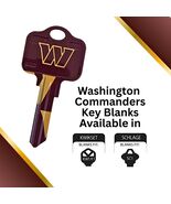 Washington Commanders NFL Team Keys Available for Kwikset or Schlage Locks - $221.18 MXN