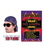 Hav-A-Hank Danna USA FLAG LINED FITTED TIED US BANDANA Head Skull Cap DO... - $243.96 MXN