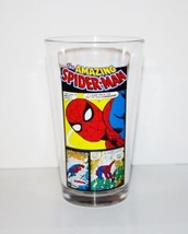 Marvel Comics Spider-Man Comic Strip Panels 16 ounce Pint Glass NEW UNUSED - £6.24 GBP