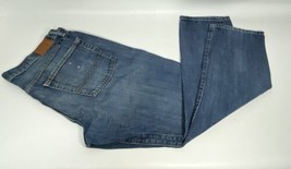 Lucky Brand 221 Original Straight Jeans 36 x 30 DISTRESSED  - £21.32 GBP