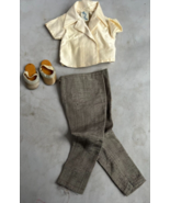 Vtg. Mary Hoyer Tagged Gray Pants, white Shirt, Shoes, Clean Excellent cond - £38.91 GBP