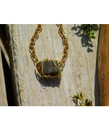 Watermelon Tourmaline Pendant Necklace of Strength and Love Heart Chakra... - $61.74 CAD