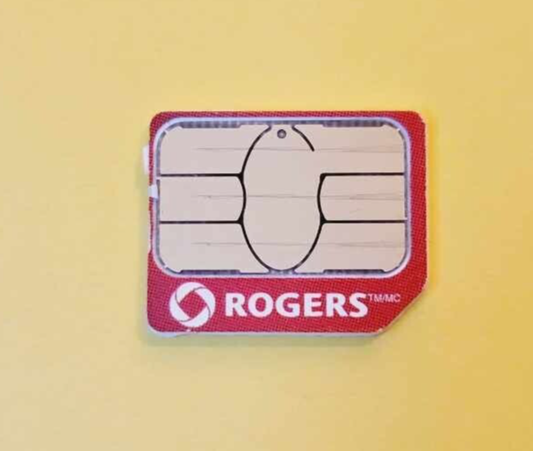 USED ROGERS MICRO SIM CARD RESTORE TEST CELL PHONE BOOT BYPASS UNLOCK UN... - $5.20