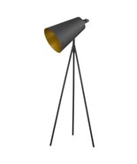 61" Tripod Floor Lamp With Gray Metal Cone Shade - $627.95