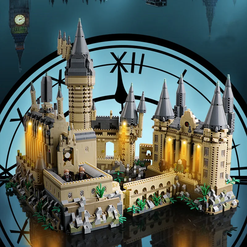 Magic Castle Building Block Toy Set 3D Puzzle With LED Lights for Adults Bo - £97.10 GBP+