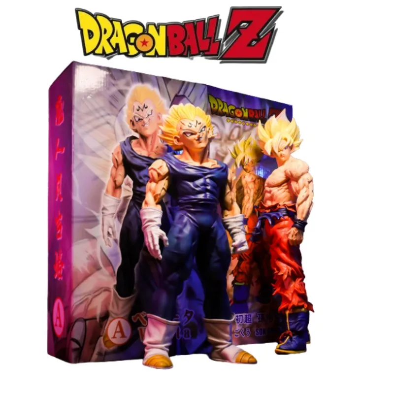 Dragon Ball 43cm Z Son Goku Figure GK Super Saiyan Vegeta Action Figurine Anime - £70.48 GBP+