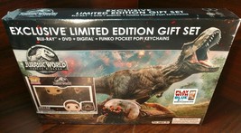 Jurassic World Fallen Kingdom (Bluray+DVD-No Digial+Funko Pocket Pop Keychain) - £31.01 GBP