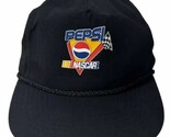 Vtg 90s Pepsi NASCAR Trucker Hat Crown SnapBack - £11.55 GBP