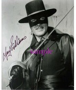 Guy Williams zorro signed reprint Print wall hanging &quot;8x10&quot;decorations p... - $10.99