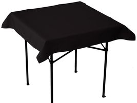 Table in a Bag BLK4848 Square Polyester Tablecloth, 48-Inch by 48-Inch, ... - £12.33 GBP