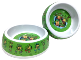2x Pet Bowls Melamine Nickelodeon Teenage Mutant Ninja Turtles CAT/DOG P... - $20.78