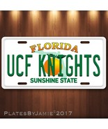 UCF KNIGHTS  Aluminum License Plate Tag New University of Central Florida  - £13.27 GBP