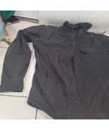 MENS GAP COZY SHIRT JACKET Gray Size S - $372.46 MXN