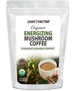 Organic Energizing Mushroom Coffee with 3 Organic Medicinal Mushrooms (10 oz) - $29.99