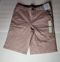 Boys Cat And Jack  rose ash Adjustable Waist Flat Front Chino Shorts Siz... - $16.82