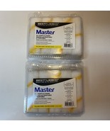 (2) Master BESTT LIEBCO 10 Pack 1/2&quot; Nap Whizzies Yellow Stripe All Paints - $40.60 CAD