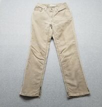 Vintage Abercrombie Fitch Pants Womens 4 Tan Beige Straight Corduroy 28x31 - €14,47 EUR
