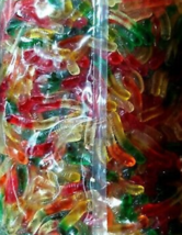 Clever Gummy Worms Net Wt 5 Lb Bag (2.268 kg) - £20.53 GBP