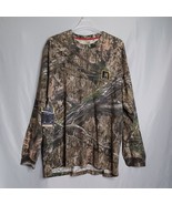 Mossy Oak Scent Control Shirt Mens 3XL Tree Branch Camo Long Sleeve Outd... - $25.53