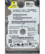 Western Digital Scorpio WD1600BEVS 160GB Internal 5400RPM 2.5" (WD1600BEVS) - £6.10 GBP