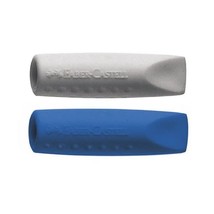 Faber-Castell Eraser Cap 2001 Twin Pack (2 pieces = 1 bag) red/grey or b... - $8.00