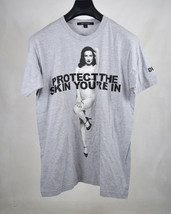 Marc Jacobs Dita Von Teese Nude SS T-Shirt Gray M Skin Cancer Support - $104.94