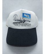 Lockheed C-130 Hercules KC Adjustable Double Snapback Trucker Hat  - $24.74