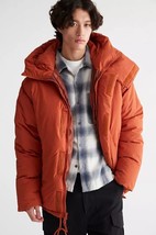 Urban Outfitters Standard Cloth Max Puffer Jacket Light Brown (Size  XL ... - £81.38 GBP