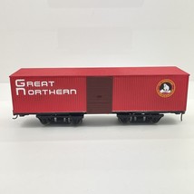 Ho scale Red Box Car Great Northern Glacier National Park see america first - $24.74