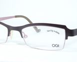 OGI EVOLUTION 4021 1207 ESPRESSO /LIGHT PINK EYEGLASSES GLASSES 50-19-140mm - $97.02