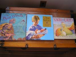 Lot of 3 Hardcover Virtue Books JIN WOO Best Winds NACHO AND LOLITA - Pa... - $11.29