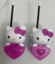 Hello Kitty walkie talkies Pink And White 2013  - £9.58 GBP