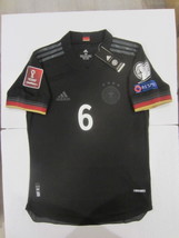 Joshua Kimmich Germany World Cup Qualifies Match Slim Away Soccer Jersey 2021-22 - £86.41 GBP
