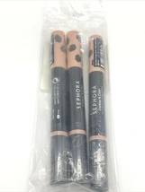 X 3 SEPHORA Contour & Color Lip Liner and Lipstick Duo ~ 07 BEIGE ~ New & Sealed - $14.85