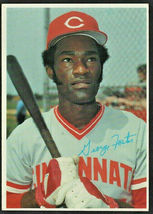 Cincinnati Reds George Foster 1980 Topps Super Baseball Card 24 greyback  ! - £1.56 GBP