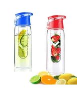 Color: Red - Fruit Cola Bottle a Fruit Infuser Drink Bottle - $15.10